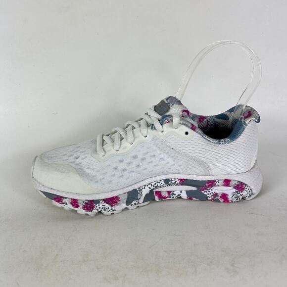 Under Armour HOVR Infinite 3 HS Sneakers Women's 6 White athletic Camo Mesh gym - Picture 6 of 13